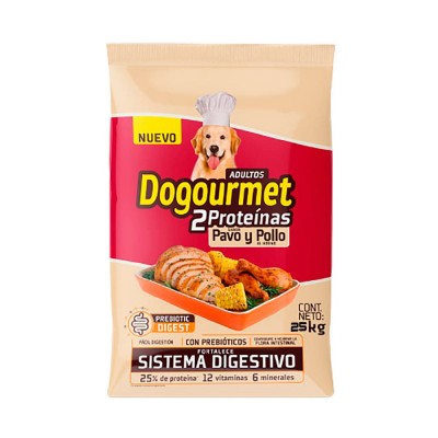 Comida Para Perro Dogourmet Pavo y Pollo 